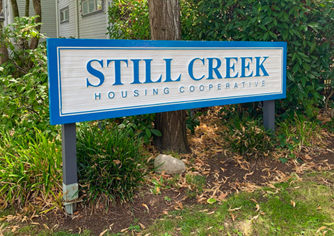 Custom Signs Refinished Sandblasted